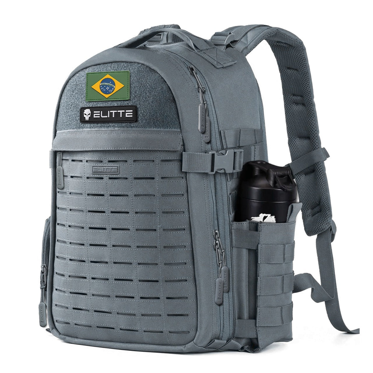 Mochila Elitte Falcon (40L) - Cinza Shark