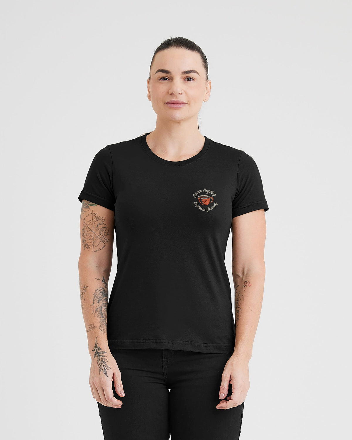 Camiseta Concept Expresso Yourself Feminina - Preta