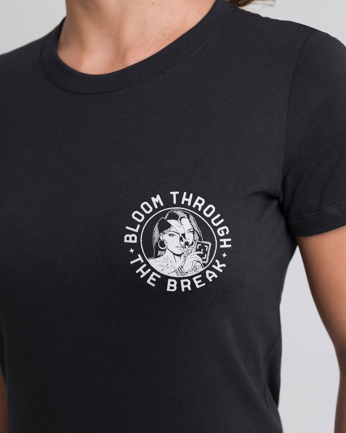 Camiseta Concept Bloom Feminina - Preta
