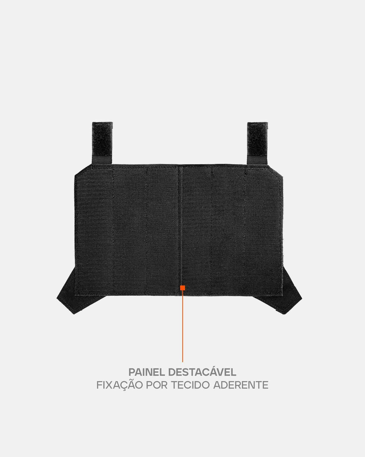 Painel Frontal para Plate Carrier Ares - Preto